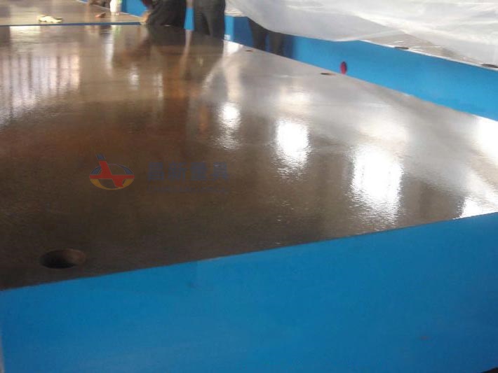 檢驗(yàn)鑄鐵平臺(tái)的材料及處理